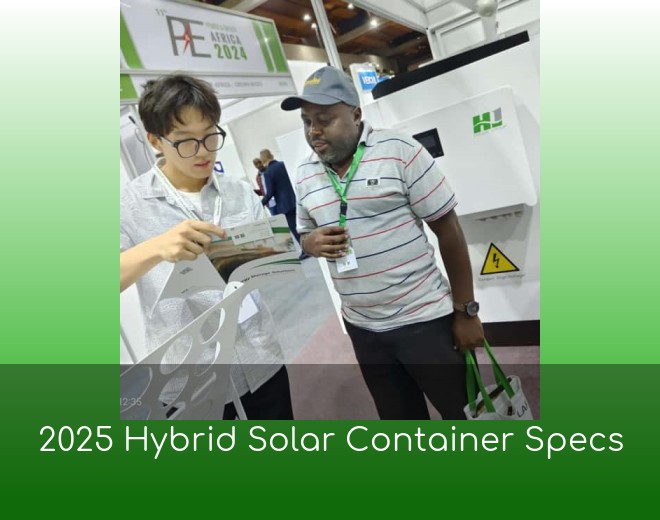 2025 Hybrid Solar Container Specs